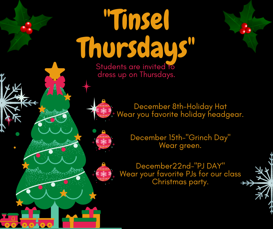 Tinsel Thursdays